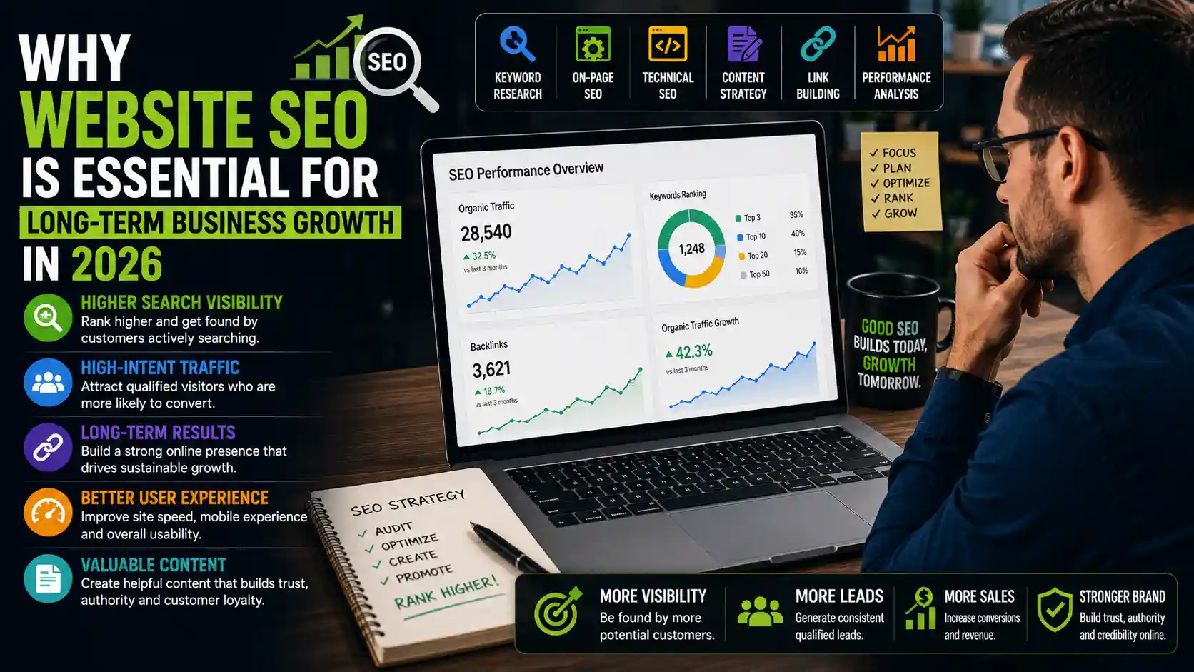 Why Website SEO Is Essential for Long-Term Business Growth in 2026