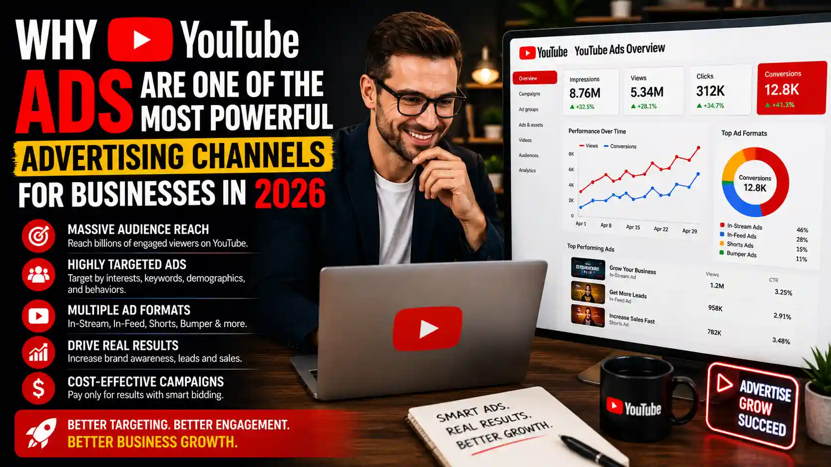 Why YouTube Ads Are One of the Most Powerful Advertising Channels for Businesses in 2026