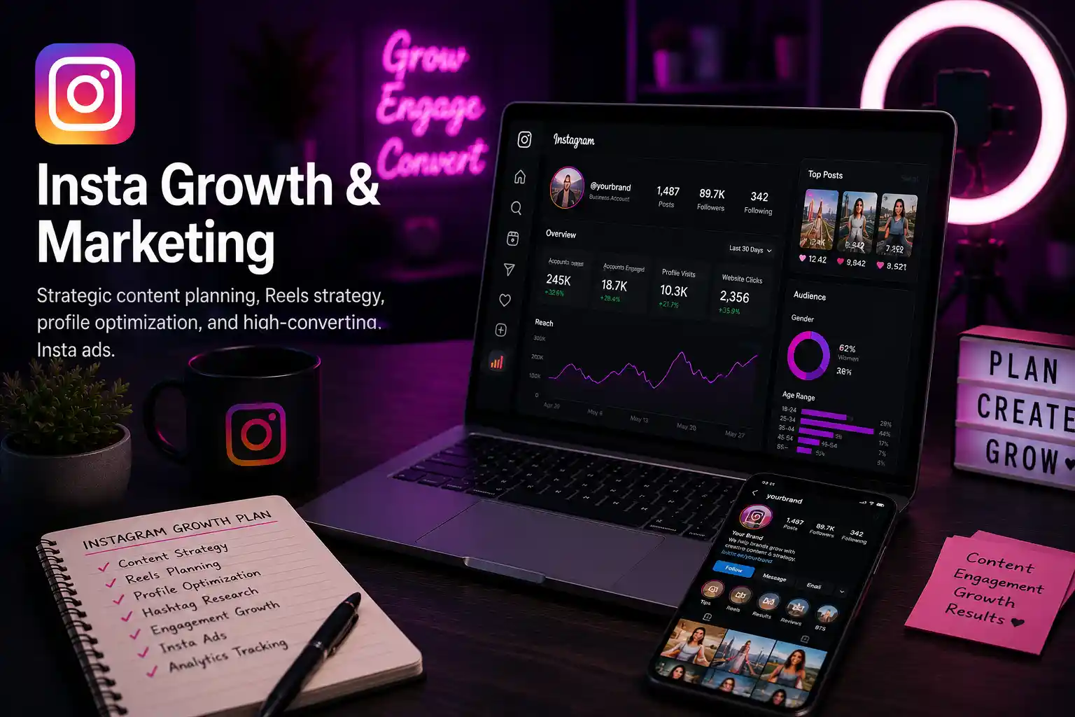 Instagram Marketing & Growth